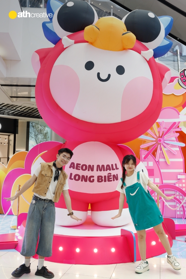 DECOR SINH NHẬT 8 TUỔI AEON MALL LONG BIÊN 2023